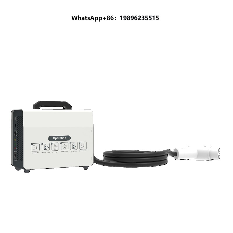 Portable Dc Fast Charger 20Kw Ccs2 - 20KW-40KW EV Draagbare Laadpaal Commerciële GB/T