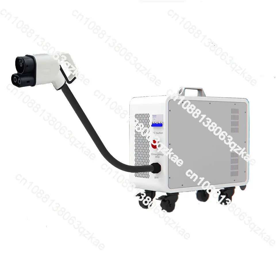 Portable Dc Fast Charger 20Kw Ccs2 - Mobiele EV-lader Single Gun Draagbare 20kW
