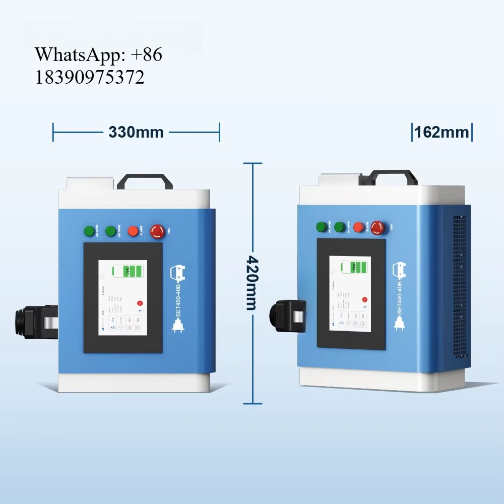 Portable Dc Fast Charger 20Kw Ccs2 - OEM 20kW Level 3 Draagbare DC