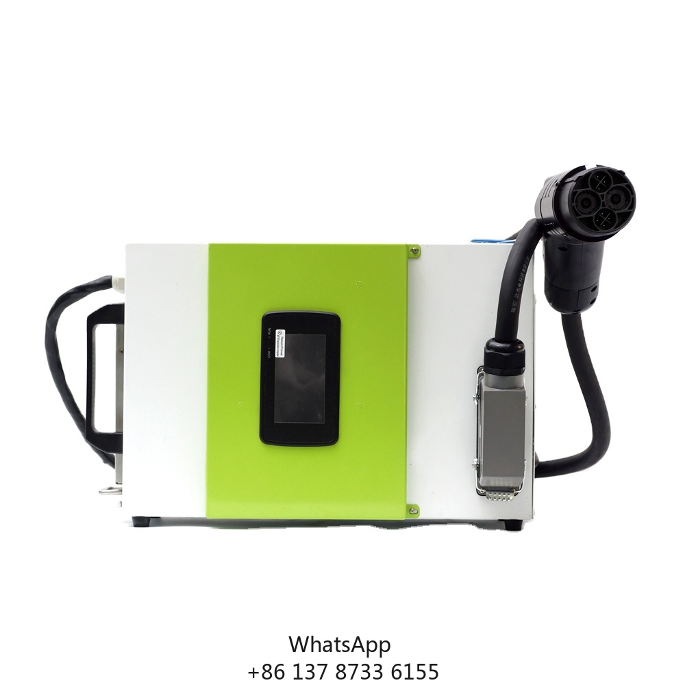Portable Dc Fast Charger 20Kw Ccs2 - Draagbaar Verplaatsbaar EV-laadstation voor elektrische voertuigen