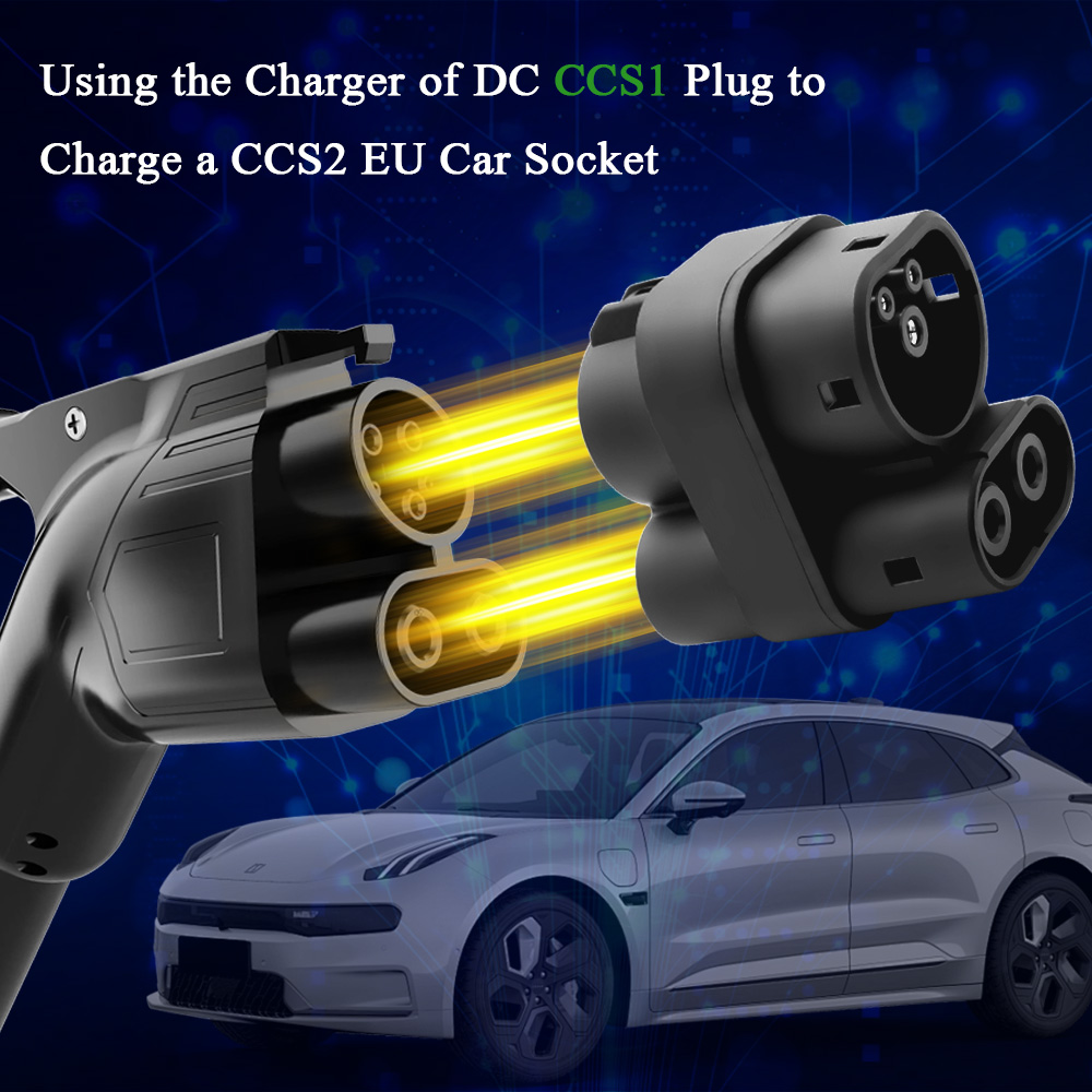 Kolanky CCS1 naar CCS2 EV DC 1 - Ccs2 To Ccs1 Fast Charge Adapter 250Kw recensie en prijs