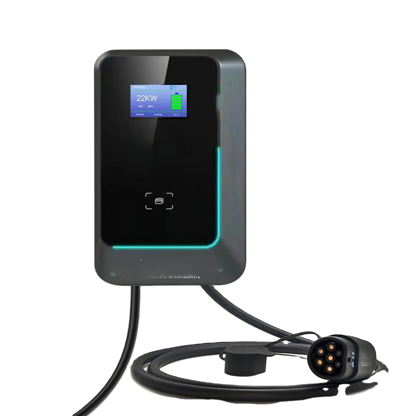 2025 Hot Sale 7kW/11kW/22kW AC - 22Kw Wallbox Type 2 Ocpp Rfid recensie en prijs