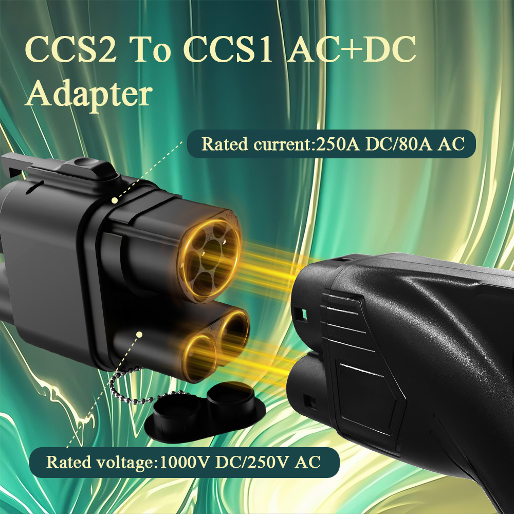 Kolanky 250KW DC+AC Van CCS2 O - Ccs2 To Ccs1 Fast Charge Adapter 250Kw recensie en prijs