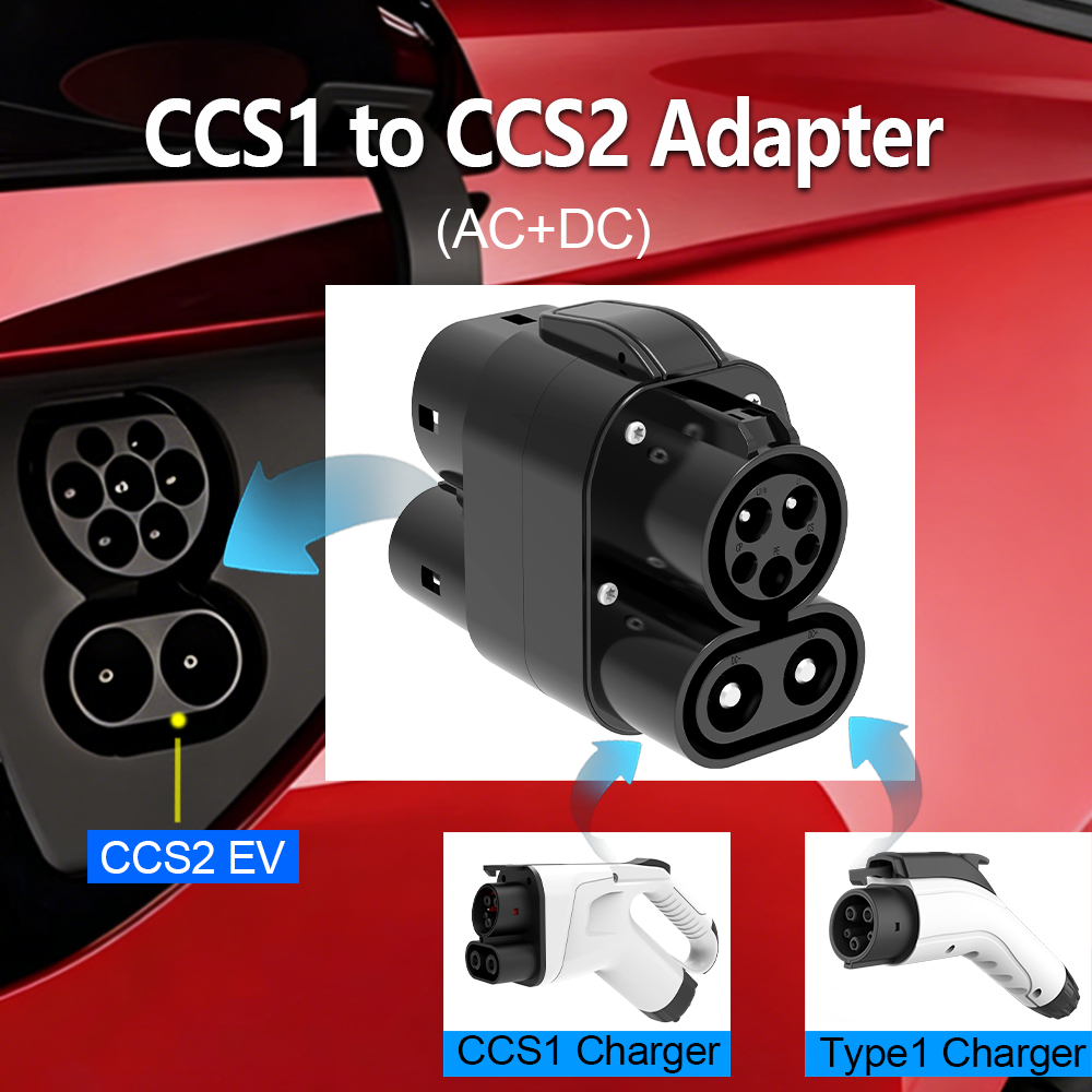 Unirise CCS1 naar CCS2 EV-lade - Ccs2 To Ccs1 Fast Charge Adapter 250Kw recensie en prijs