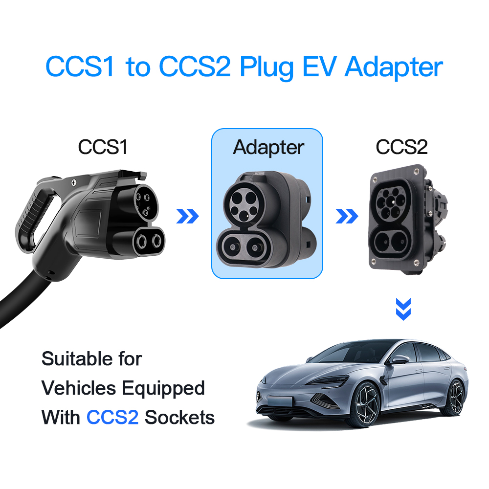 Kolanky 250A CCS1 naar CCS2 EV - Ccs2 To Ccs1 Fast Charge Adapter 250Kw recensie en prijs