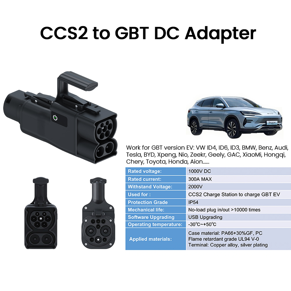 Nto Ccs2 Naar Gb/T Ev Adapter  - Gb/T To Ccs2 200A Fast Charging Adapter recensie en prijs