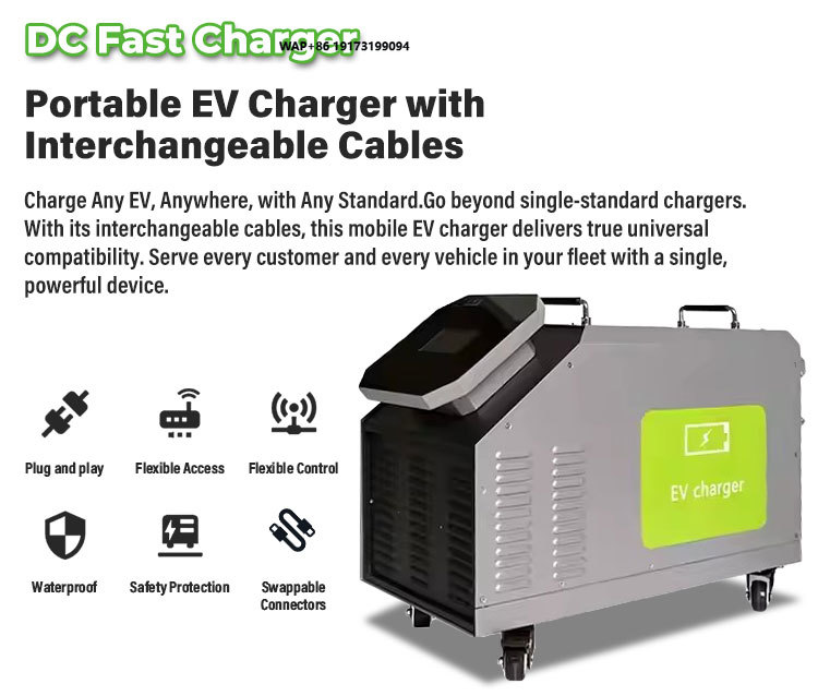 Mobiele DC EV-lader voor thuis - Portable Dc Fast Charger 20Kw Ccs2 recensie en prijs