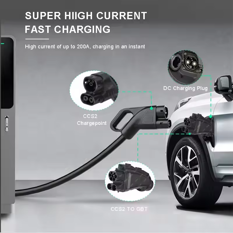 DC CCS2 naar GB/T Adapter Comb - Gb/T To Ccs2 200A Fast Charging Adapter recensie en prijs
