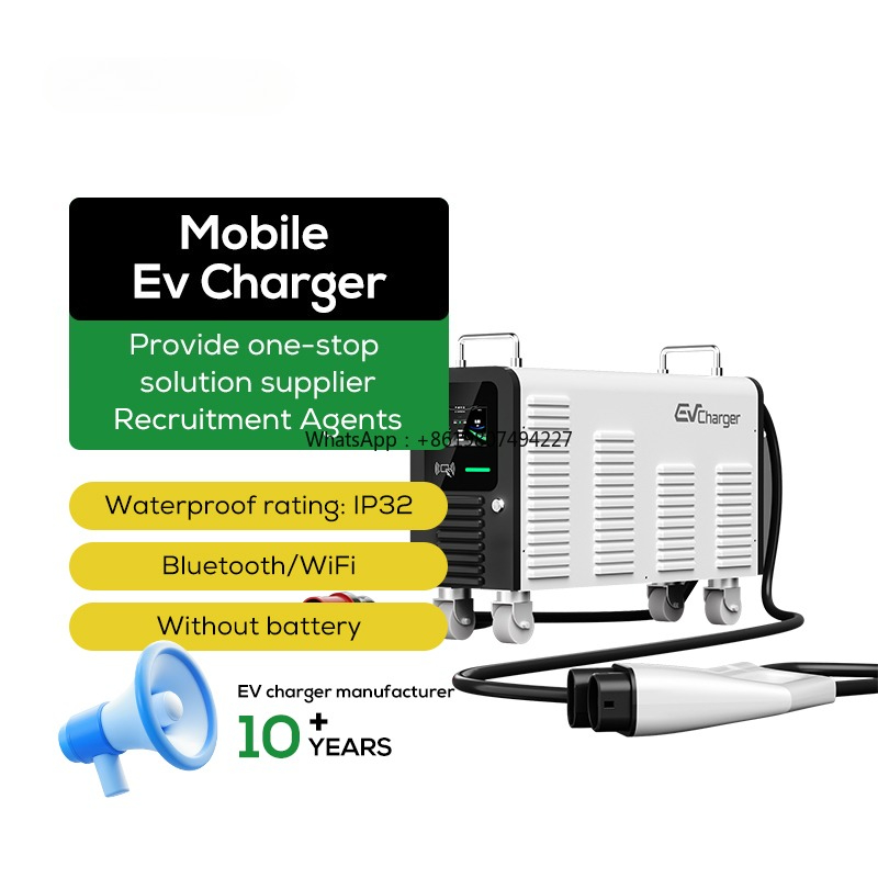 CCS2 20kW draagbare EV-laadsta - Portable Dc Fast Charger 20Kw Ccs2 recensie en prijs