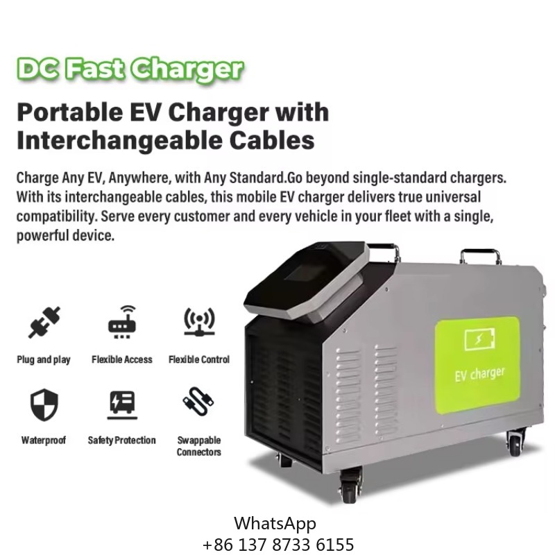 Mobiele DC EV-lader voor thuis - Portable Dc Fast Charger 20Kw Ccs2 recensie en prijs