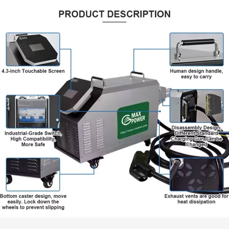 Mobiele DC EV-lader voor thuis - Portable Dc Fast Charger 20Kw Ccs2 recensie en prijs