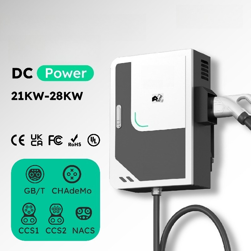 Nieuwe slimme DC EV-lader 20kW - Dc Fast Charger 30Kw Wallbox Commercial recensie en prijs